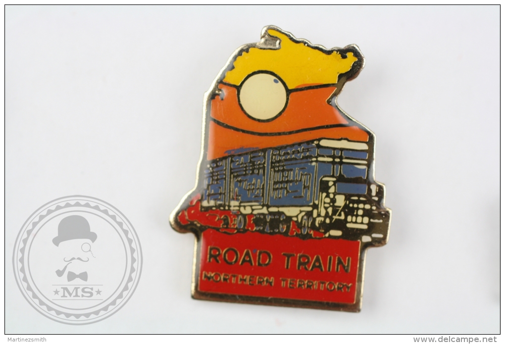 Road Train Truck, Northern Territory - Pin Badge #PLS - Transport