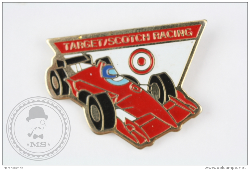 Target/ Scotch Racing Car - Pin Badge #PLS - F1