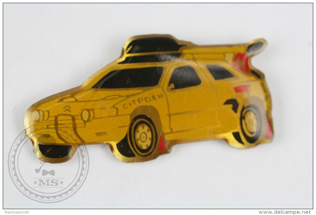 Citroen Rally Car - Pin Badge #PLS - Rally
