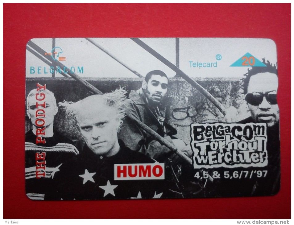 The Prodigy Phonecard Outdoor Festival T.W 1997 Rare - Dance, Techno & House