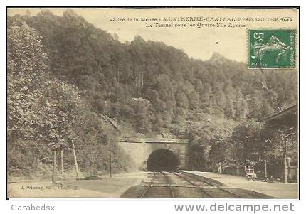 CPA De MONTHERME CHATEAU REGNAULT BOGNY - Le Tunnel Sous Les Quatre Fils Aymon. - Autres & Non Classés