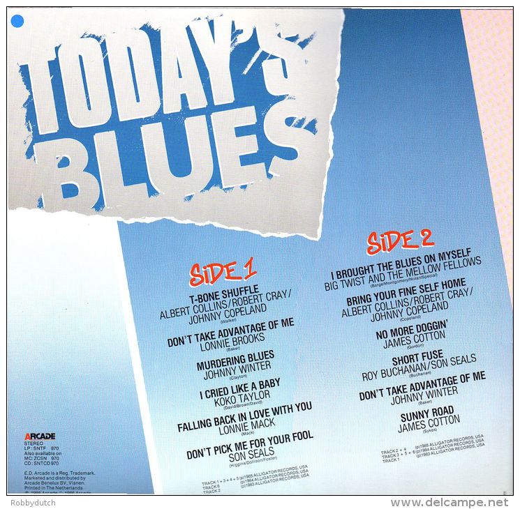 * LP *  TODAY'S BLUES Vol.1 - Various Artists - Blues