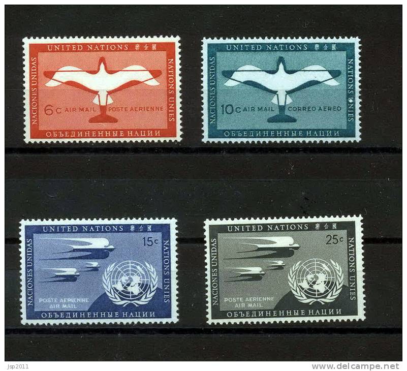 UN New York 1951 Michel 12-15 MNH - Neufs