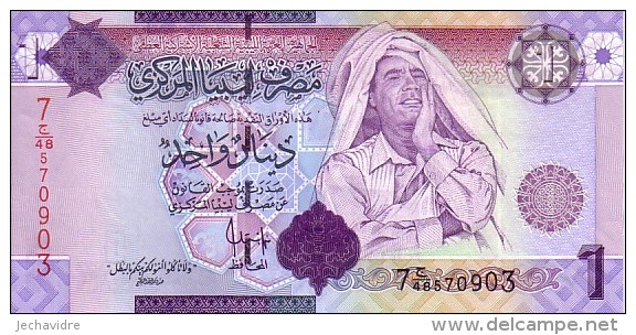 LIBYE   1 Dinar  Emission De 2009       ***** BILLET  NEUF ***** - Libië