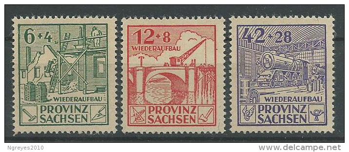 140017699   SAXE  YVERT   Nº  22/4  **/MNH - Sachsen