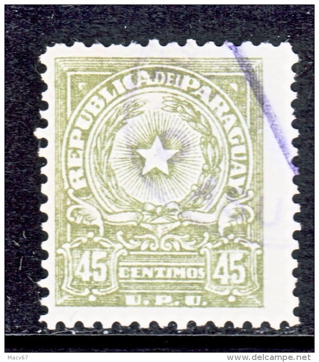 PARAGUAY  525   (o)    Wmk. 319    1958-64   Issue - Paraguay