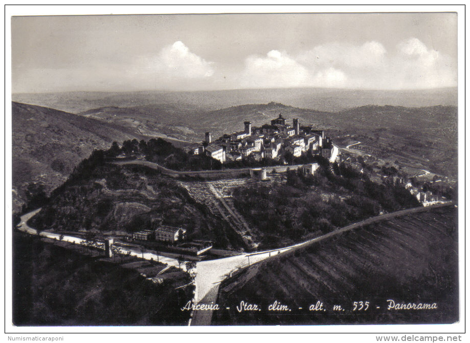 Arcevia Panorama VIAGGIATA 1953  CODICE C.1835 - Altri & Non Classificati