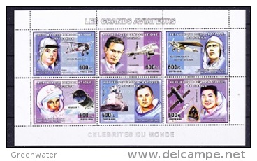 Congo 2006 Airplanes / Space 6v In Sheetlet ** Mnh (15629) - Nuovi