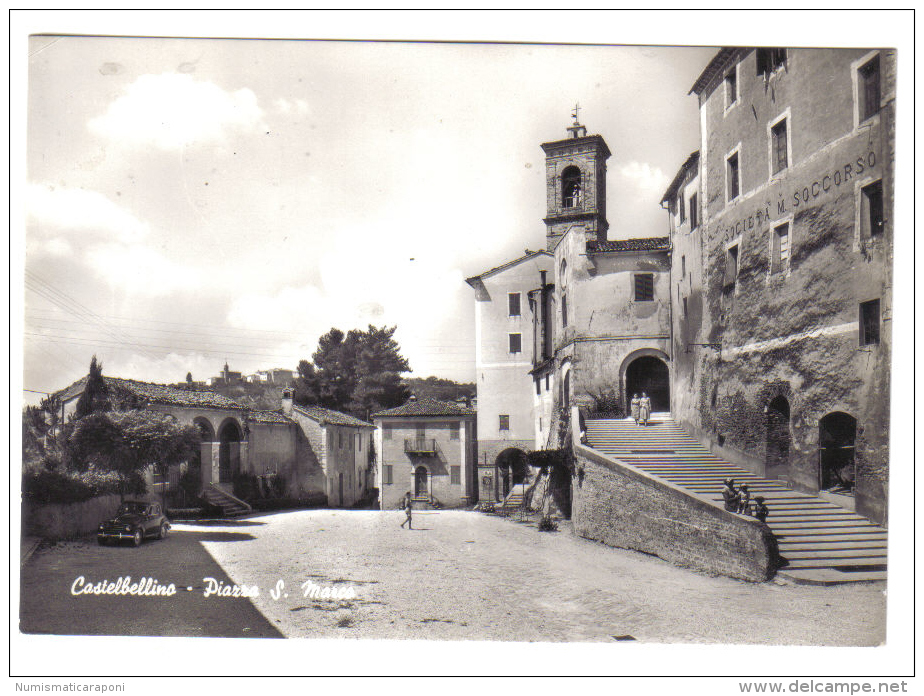 Castelbellino Piazza San Marco NON VIAGGIATA  CODICE C.1842 - Altri & Non Classificati