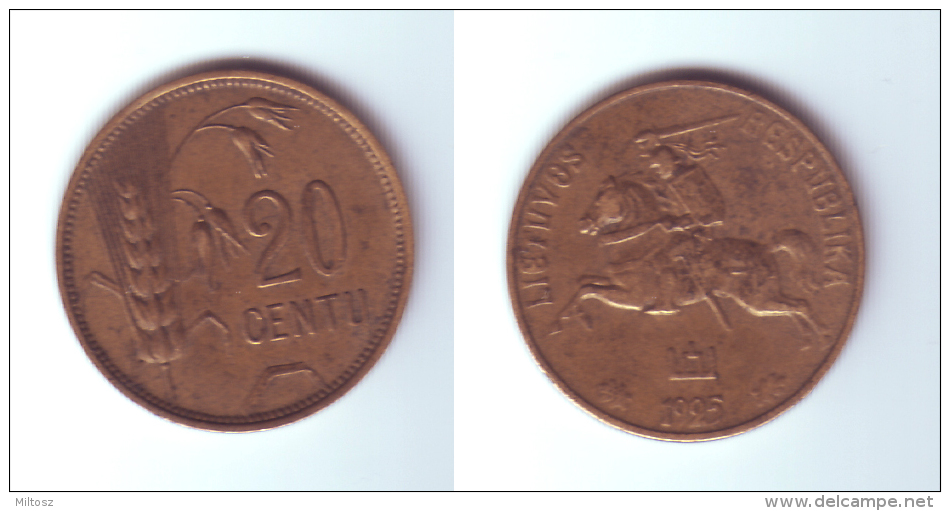 Lithuania 20 Centu 1925 - Litouwen