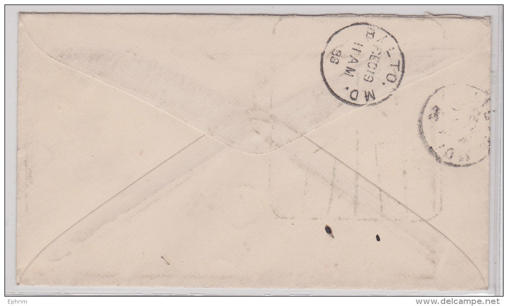 HANCOCK (Maryland) - Postal Stationery 1886 To Baltimore - Round Top Hydraulic Cement Co - Entier Postal - Ciment - ...-1900