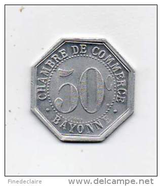 Monnaie De Nécessité - Bayonne - 50c - 1920 - Noodgeld