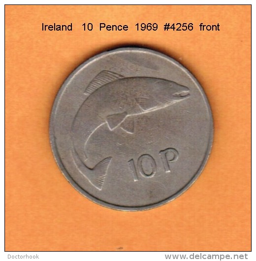 IRELAND   10  PENCE  1969 (KM # 23) - Ierland