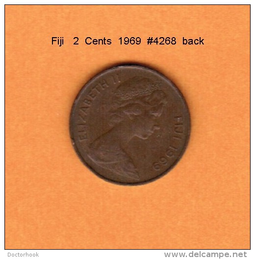 FIJI   2  CENTS  1969   (KM # 28) - Fidji