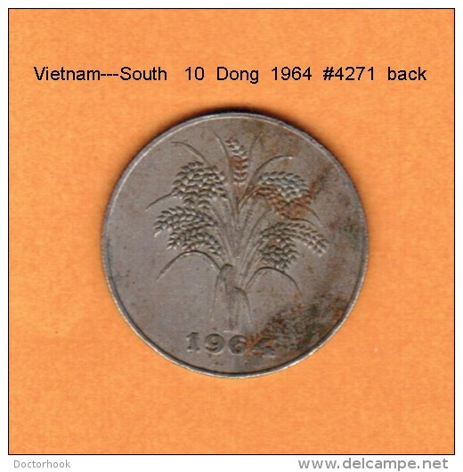 VIETNAM---South   10  DONG  1964   (KM # 8) - Viêt-Nam