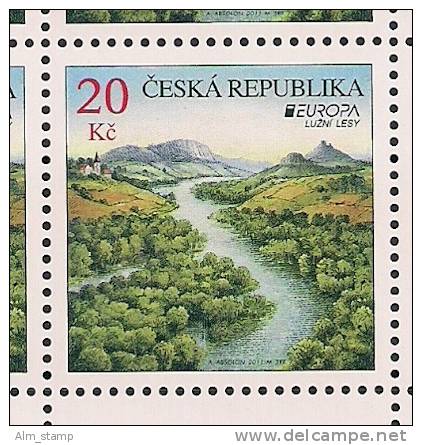 2011 CZECH  Ceska Rep. Tschechien Rep Mi.   679  **MNH Europa  Forests - 2011