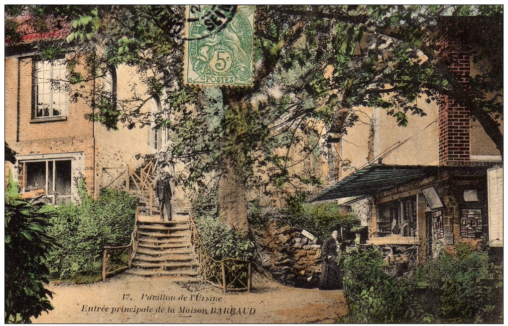 Forêt De Meudon:Pavillon De L´Ursine; Entrée Principale De La Maison Barraud. - Chaville