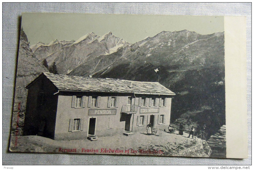 SUISSE,HELVETIA,SWISS, ZERMATT - PLACE D EGLISE ANIME - Zermatt