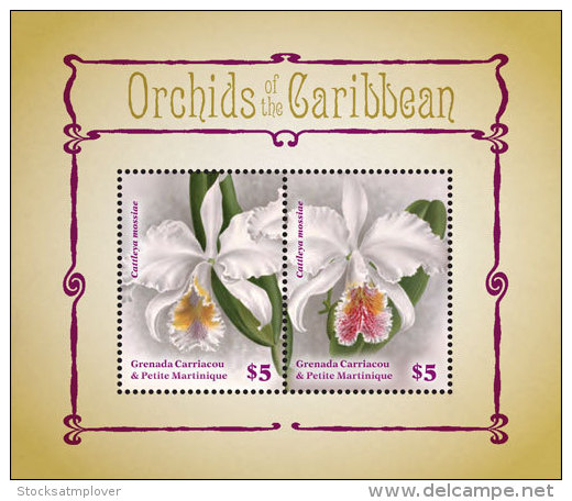 Grenada Grenadines-2014-Orchids Of The Caribbean - St.Vincent E Grenadine