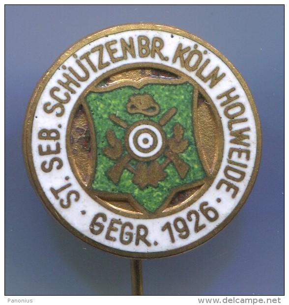 ARCHERY / SHOOTING - KOLN, Germany, Enamel, Pin, Badge, Hunting - Boogschieten