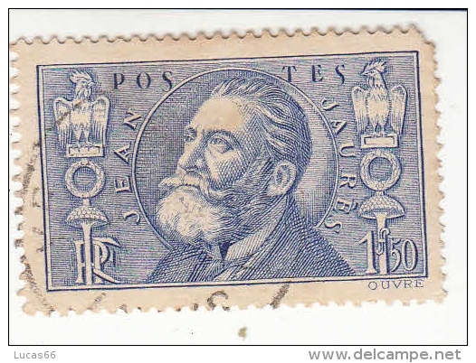 1936 JEAN JAURES 40 C. N. 318 - Gebraucht