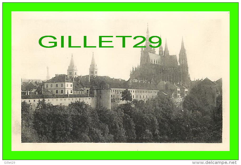 PRAG, TCHÉQUIE -  HRADSCHIN, ANSICHT V. BELVEDERE - CARL BELLMANN IN PRAG, 1909 - - Tchéquie