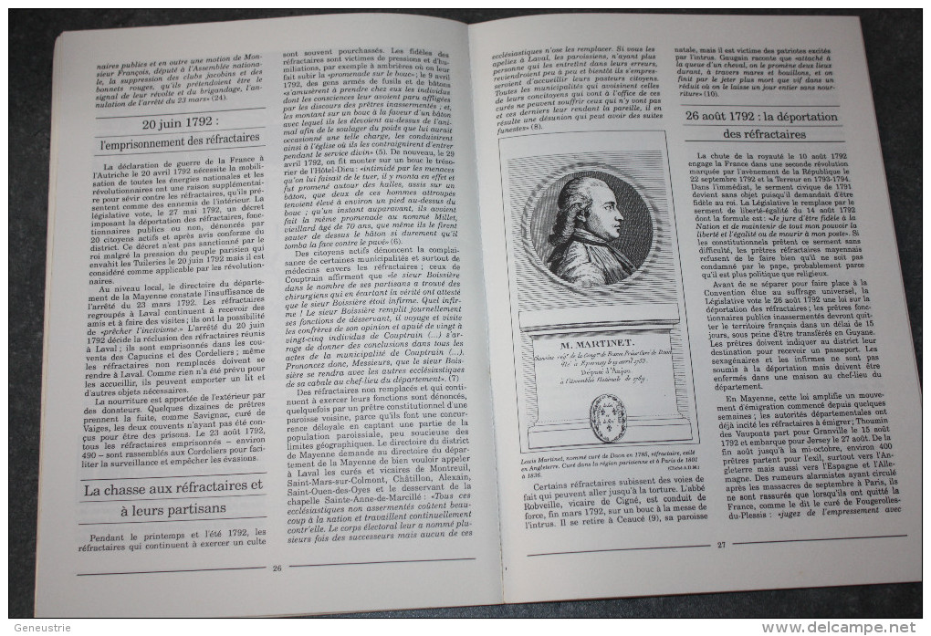 Revue L´Oribus "Les Curés Mayennais Et La Révolution" Mayenne - Laval - Maine - N°30 - Centre - Val De Loire