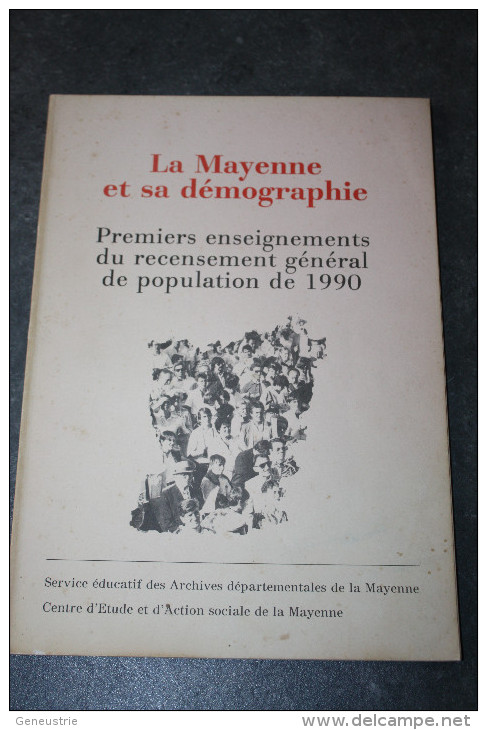 Revue 1991 "La Mayenne Et Sa Démographie" Mayenne - Laval - Maine - Centre - Val De Loire