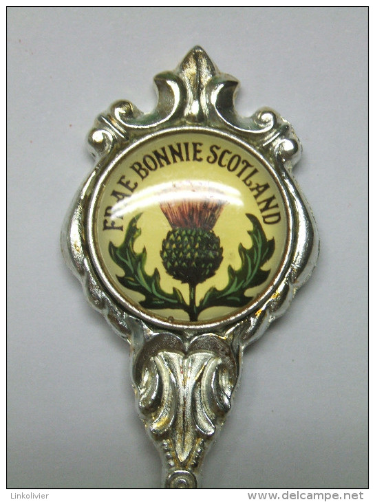 CUILLERE De Collection STUART - Armoiries Blason FRAE BONNIE SCOTLAND (Ecosse) Dans Boîte - Cuillers