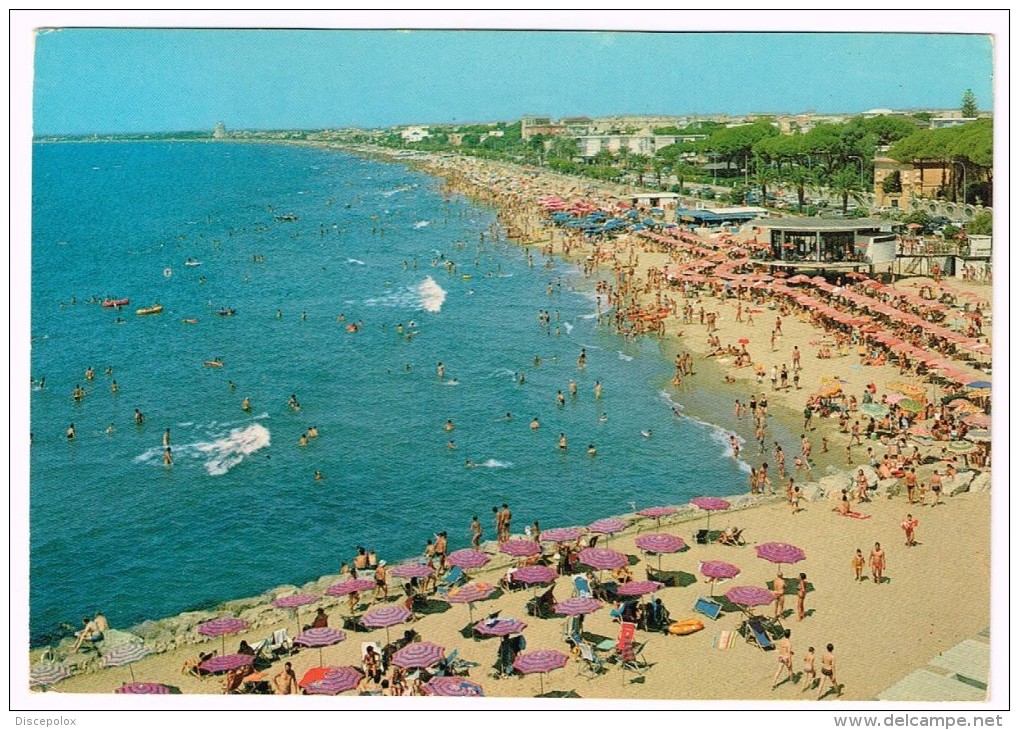 K680 Terracina (Latina) - Lungomare Circe E Spiaggia Di Ponente - Beach Plage Strand Playa / Viaggiata 1981 - Altri & Non Classificati