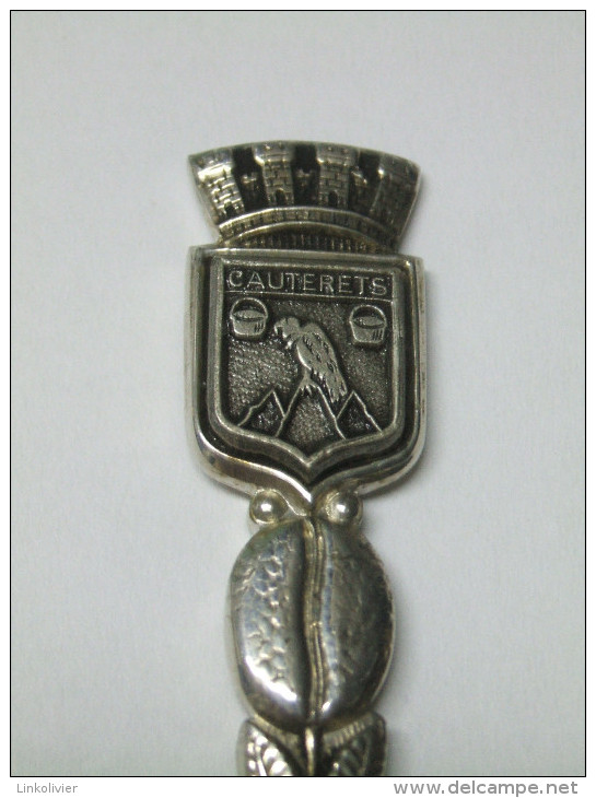 CUILLERE De Collection Poinçon AUGIS - Armoiries Blason CAUTERETS (Hautes Pyrénées) - Cuillers