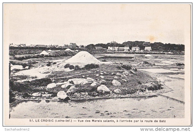 44. LE CROISIC. Vue Des Marais Salants, à L'arrivée Par La Route De Batz. 97 - Le Croisic