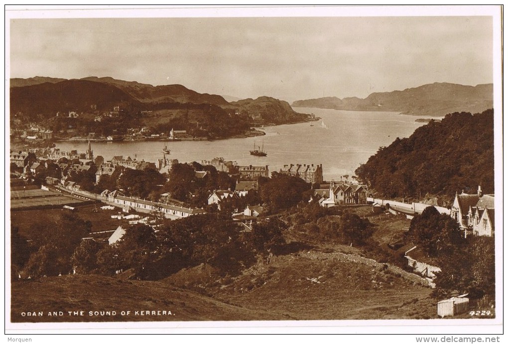 10589. Postal OBAN (Nuevas Hebreidas). The Sound Of KERRERA - Shetland