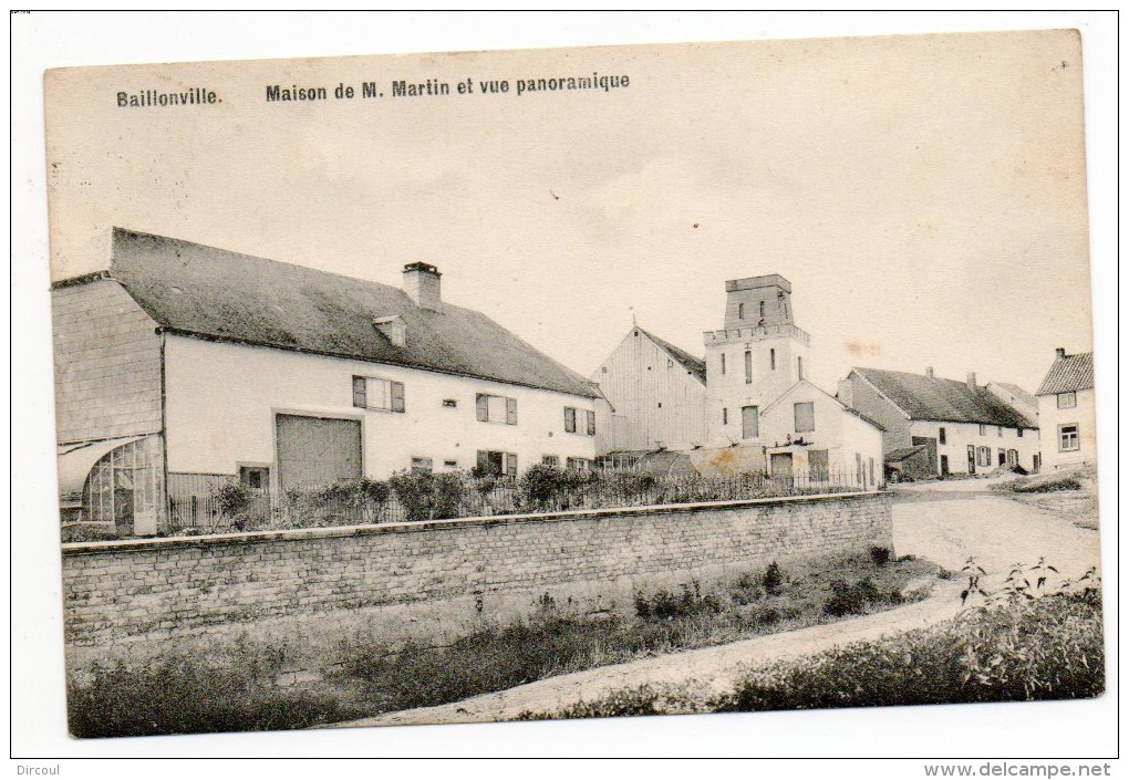 28994  -   Baillonville  Maison   De    M    Martin    Et  Vue  Pano - Eghezee