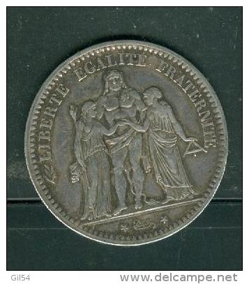 France  5 Francs Argent  Année 1873  - Pia6702 - Other & Unclassified
