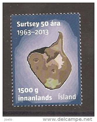 ICELAND 2013 SURTSEY 50th ANNIV  MNH - Unused Stamps