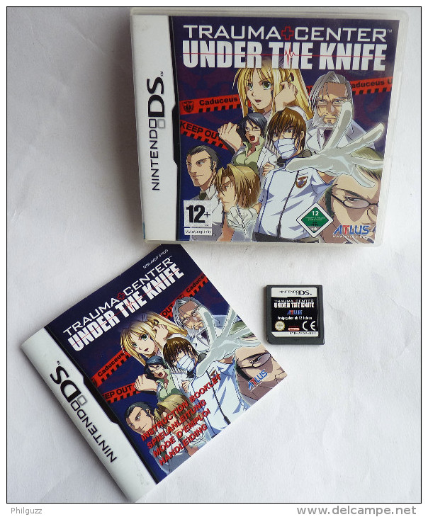 JEU NINTENDO DS - TRAUMA CENTER - UNDER THE KNIFE - Nintendo DS