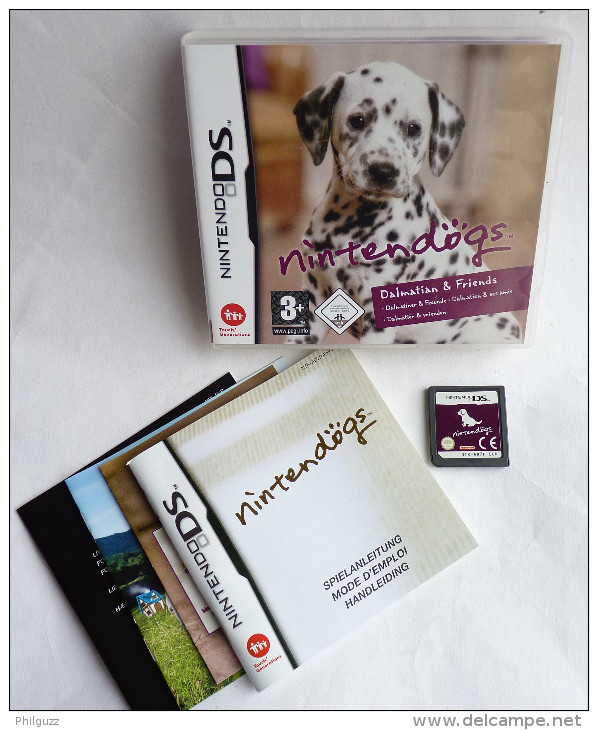 JEU NINTENDO DS - NINTENDOGS DALMATIAN & FRIENDS - Nintendo DS