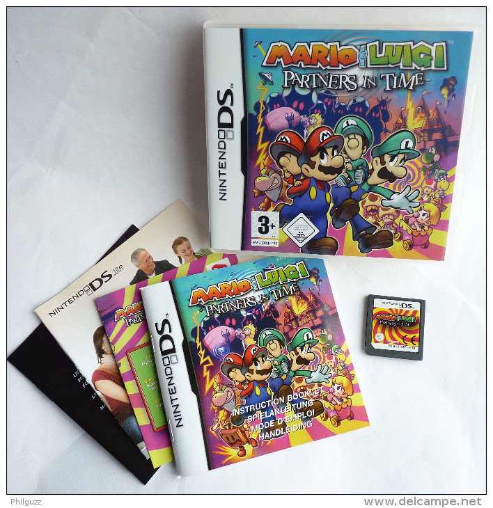 JEU NINTENDO DS - MARIO ET LUIGI PARTNERS IN TIME - Nintendo Game Boy