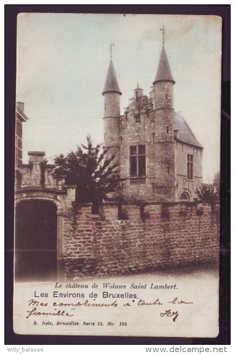 Carte Postale - Les Environs De Bruxelles - Le Château De WOLUWE ST LAMBERT - Kasteel - CPA  // - Woluwe-St-Lambert - St-Lambrechts-Woluwe