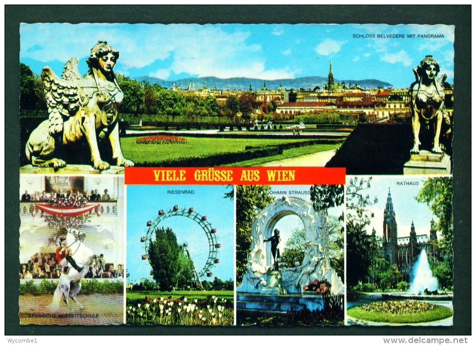 AUSTRIA  -  Vienna  Multi View  Used As Scans - Other & Unclassified