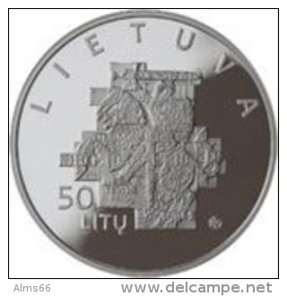 Lithuania 50 Litu 2013 PROOF Silver Ag "Lithuanian Sajudis" - Litauen