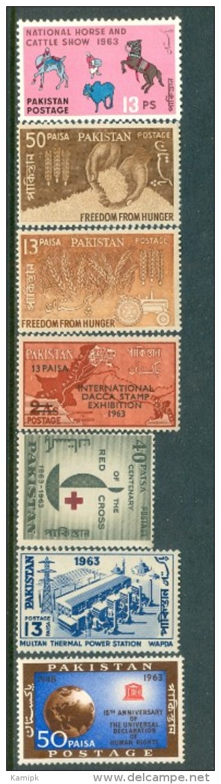 PAKISTAN MNH(**) STAMPS (FOR THE YEAR-1963) - Pakistan
