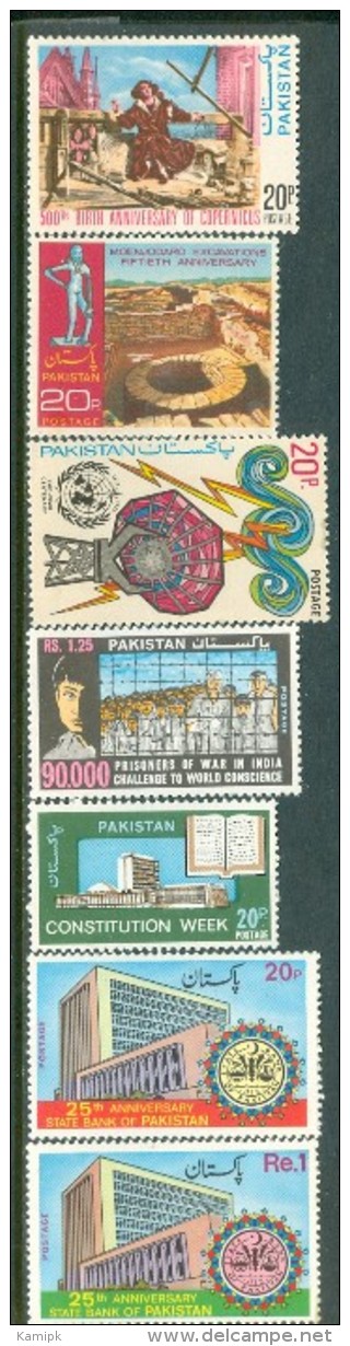 PAKISTAN MNH(**) STAMPS (FOR THE YEAR-1973) - Pakistan