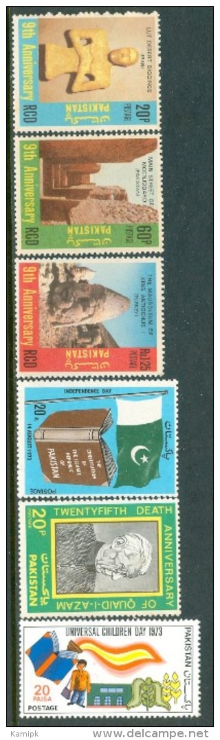 PAKISTAN MNH(**) STAMPS (FOR THE YEAR-1973) - Pakistan