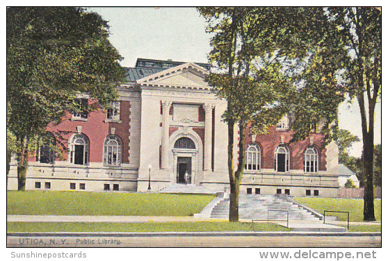 Public Library Utica New York Tucks - Tuck, Raphael