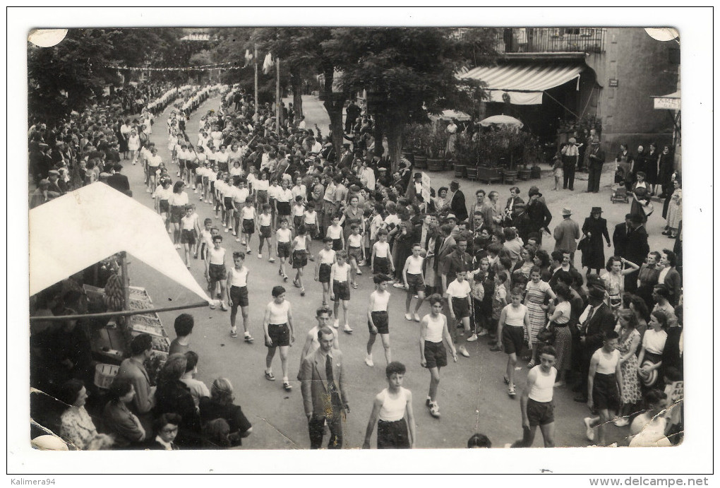 HAUTE-LOIRE  /  LANGEAC  ( Défilé D´enfants, Fête Scolaire ? ) /  Edit.  PHOTO-RADIO  Mario FERRARI - Langeac