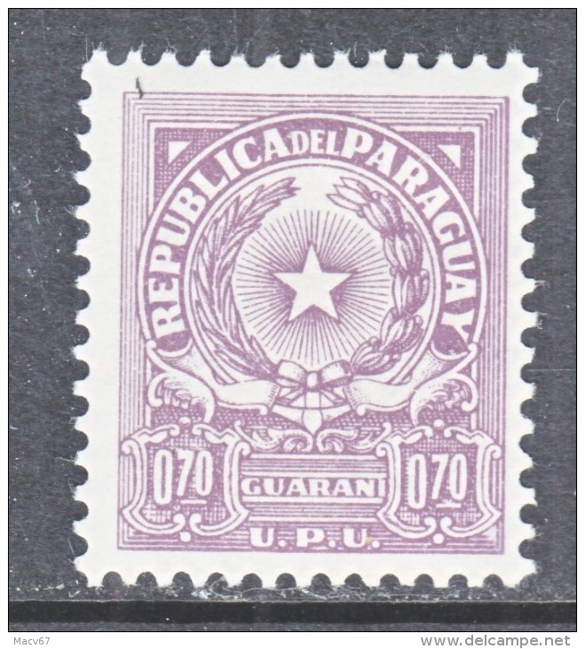 PARAGUAY  647   *    Wmk. P R    1962-8   Issue - Paraguay