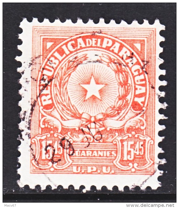 PARAGUAY  654   (o)    Wmk. P R    1962-8   Issue - Paraguay