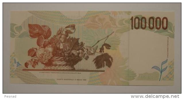 100.000 Lire  &ldquo; Caravaggio &ldquo;  II° Tipo   D.M. 12-05-1994 -  B.I. 931  FDS - 100000 Lire